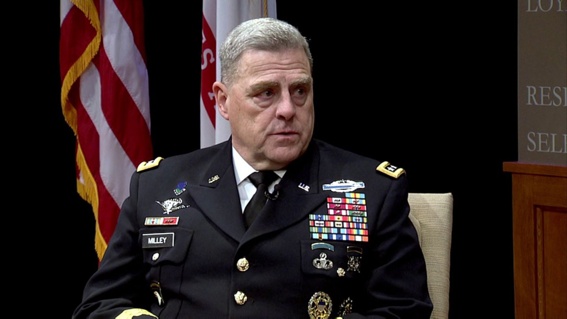 Milley Sworn In As Chairman of the Joint Chiefs of Staff | Santa Ana